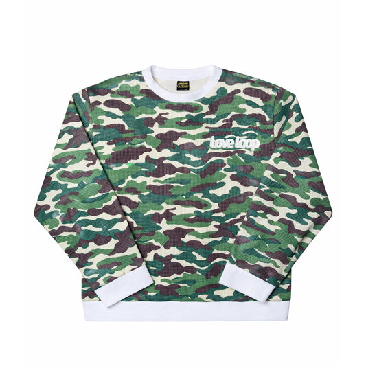 WAFFLE LONGSLEEVE CAMOUFLAGE