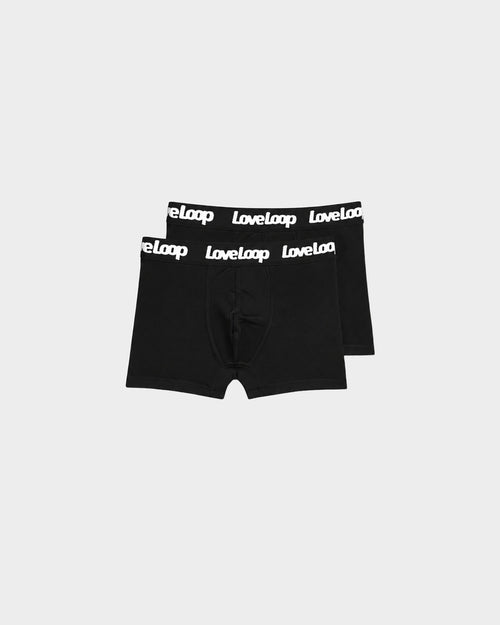 ESSENTIAL BOXER (2-Pack) BLACK