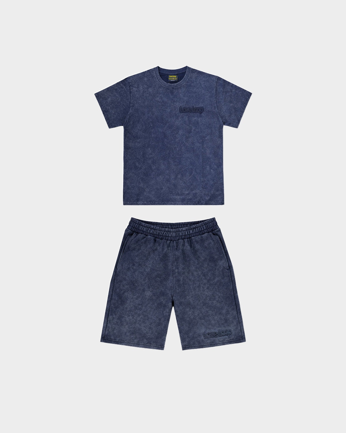 LL SUMMER SET NAVY (Shorts + Tee)