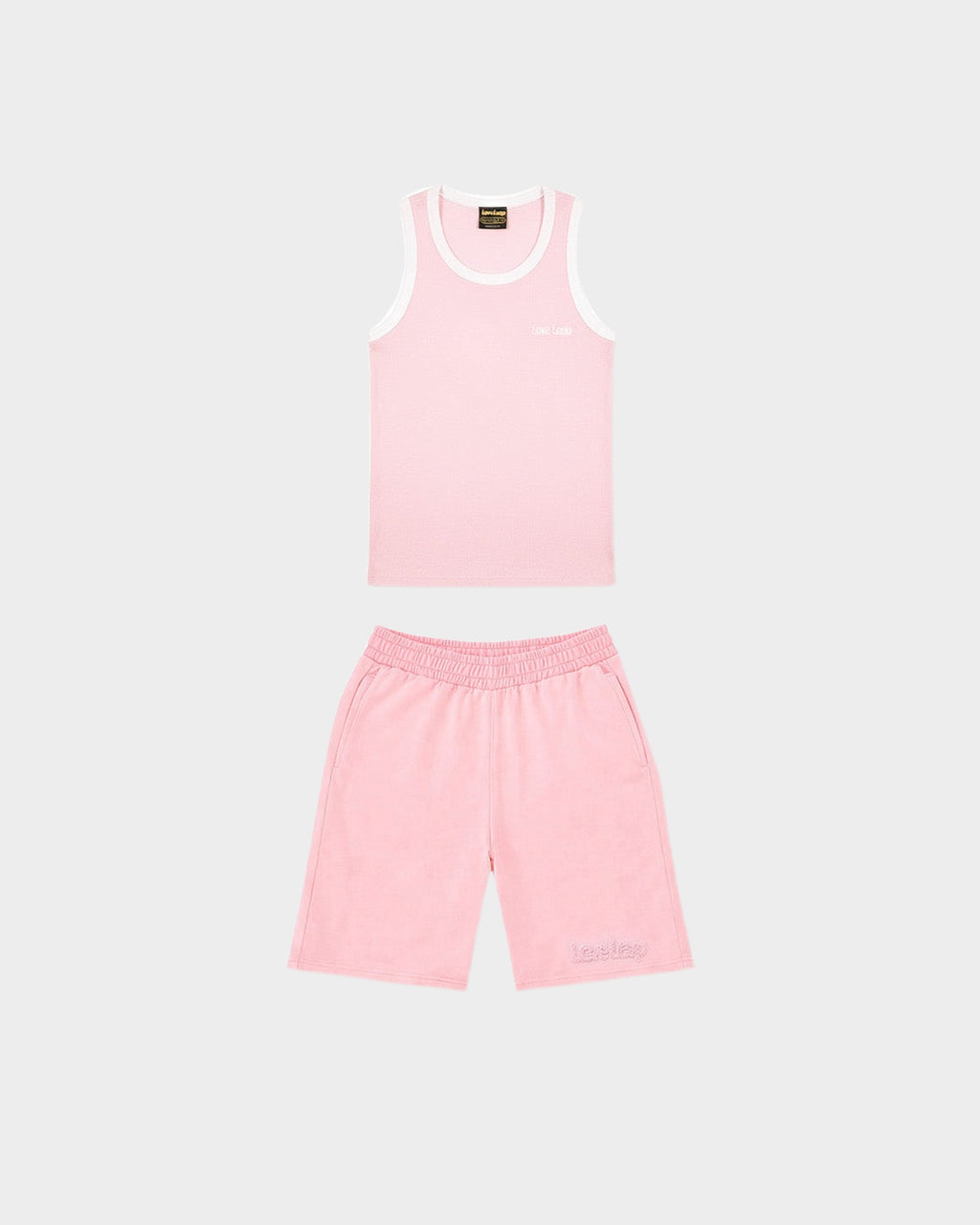 LL SUMMER SET PINK (Shorts + Tanktop)